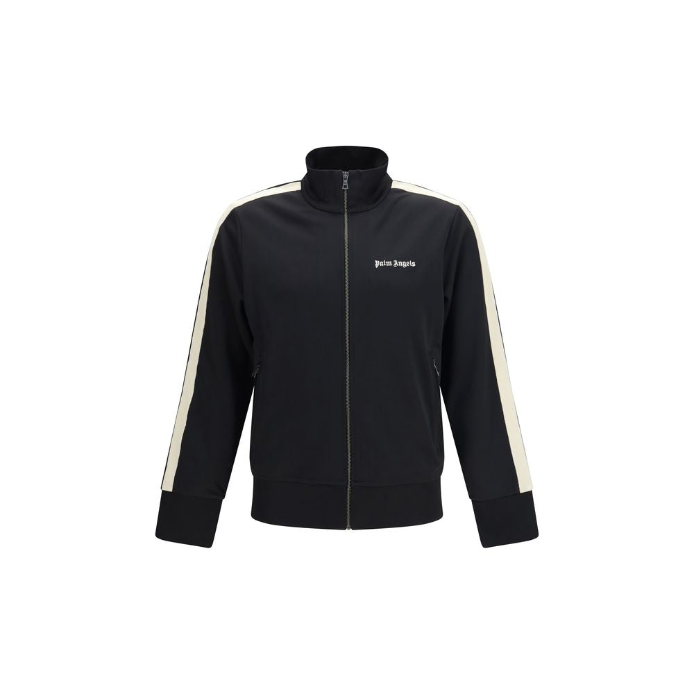 Palm Angels Black Polyester Sweatshirt
