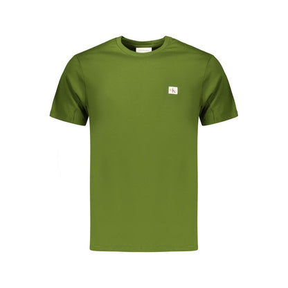 Calvin Klein Green Cotton Men's T-Shirt