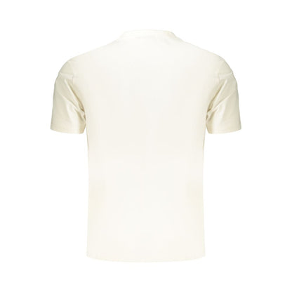 Napapijri Bianco Cotton Men's T-Shirt