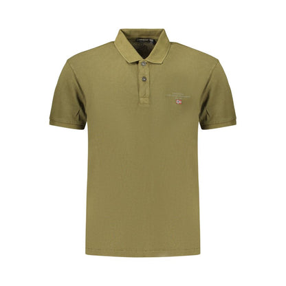 Napapijri Green Cotton Men's Polo