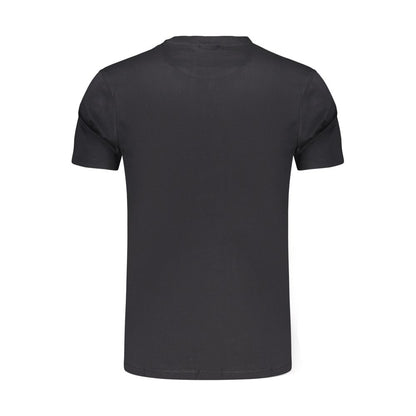 Napapijri Black Cotton Men's T-Shirt