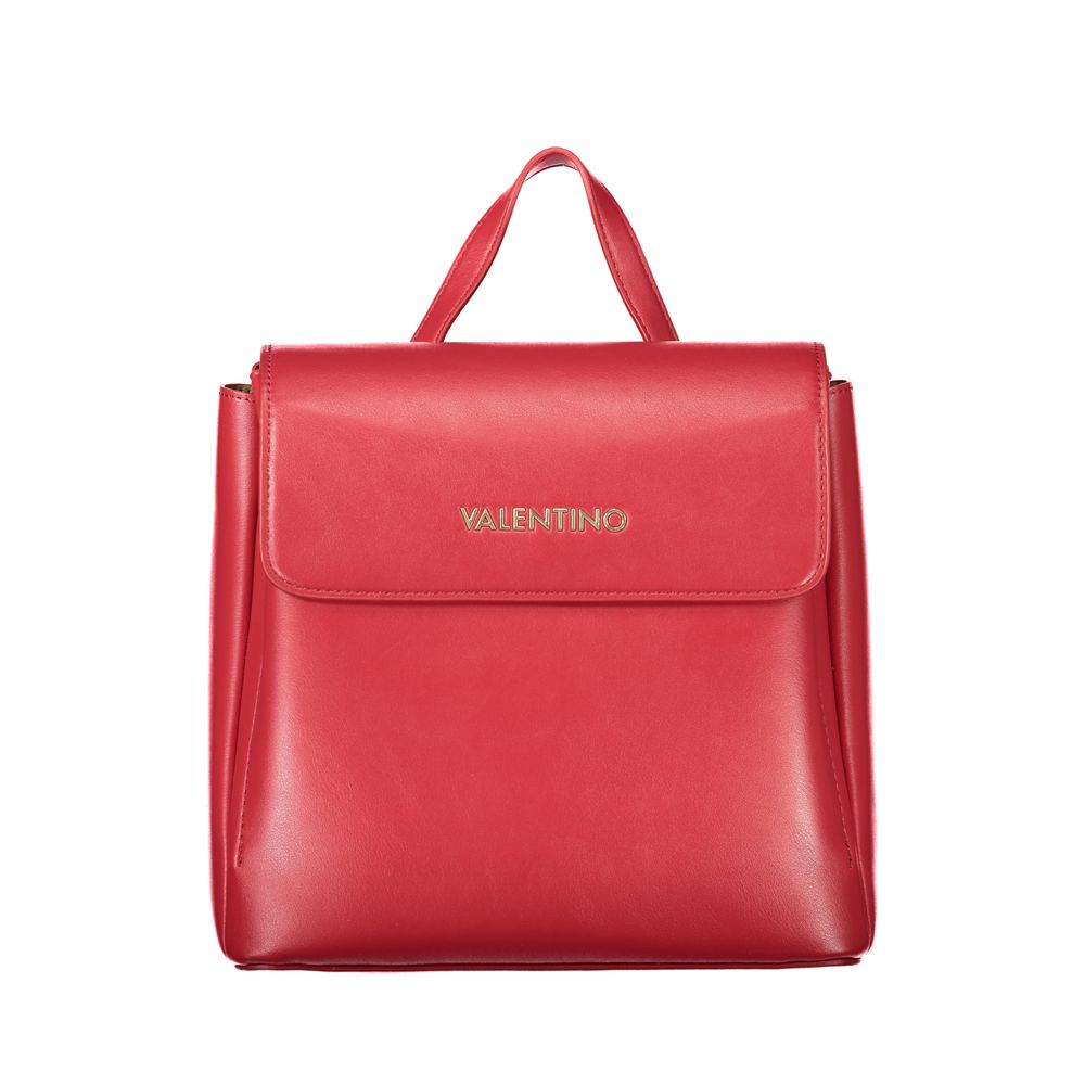 Evening Handbag by Mario Valentino for women in polyurethane red presents a ornamental silhouette, showcasing a secure , ample , and versatile for a ornamental finish.