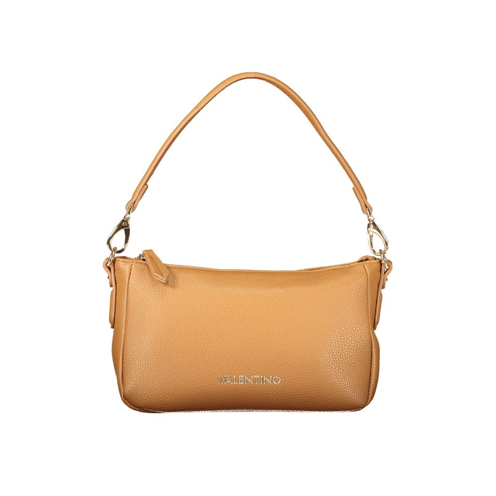 Mario Valentino City Polyurethane Evening Handbag - Brown
