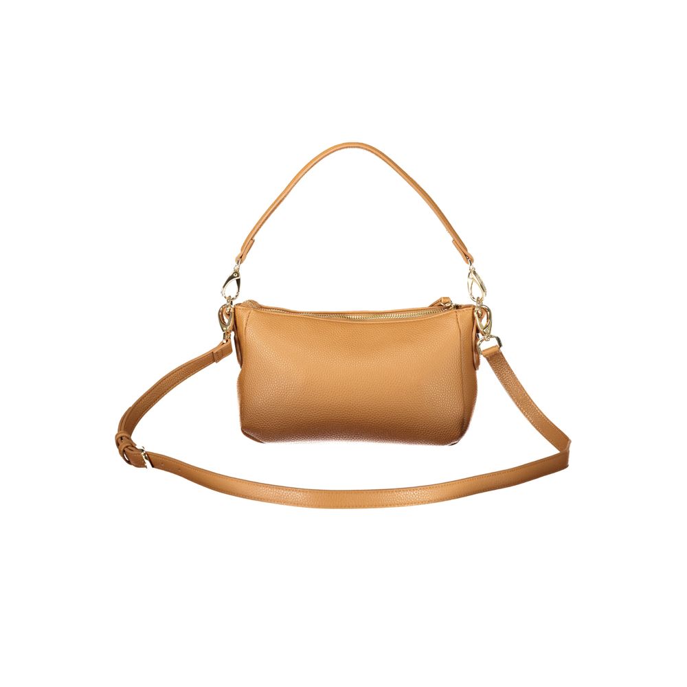 Mario Valentino City Polyurethane Evening Handbag - Brown