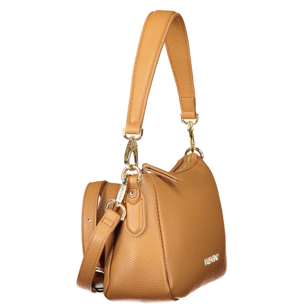 Mario Valentino City Polyurethane Evening Handbag - Brown