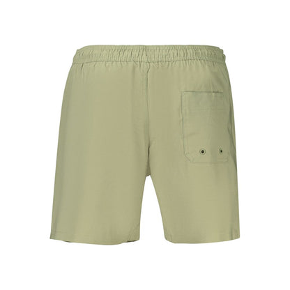 Calvin Klein Green Polyester Swim Shorts
