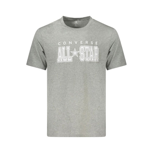 Converse Gray Cotton T-Shirt