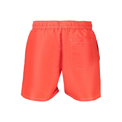 Tommy Hilfiger Rosso Polyester Men's Swim Short