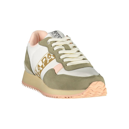 Napapijri Blue Polyester Athletic Sneakers