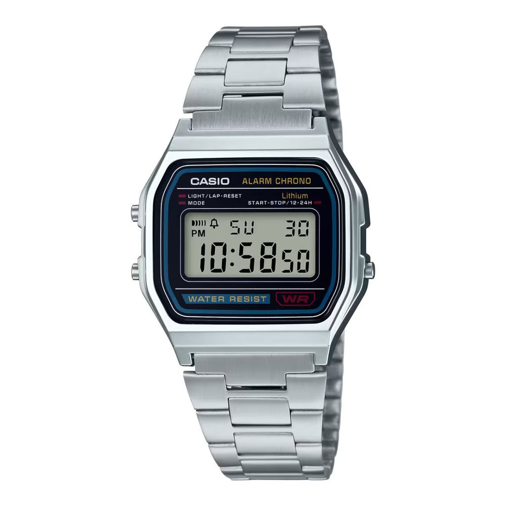 Casio Gray Stainless Steel Digital Watch
