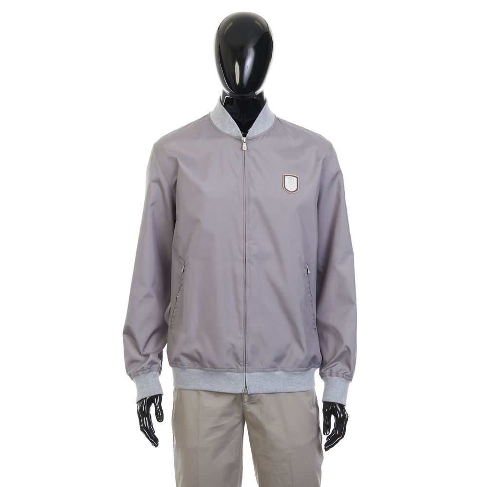 Brunello Cucinelli Gray Polyester Sweatshirt