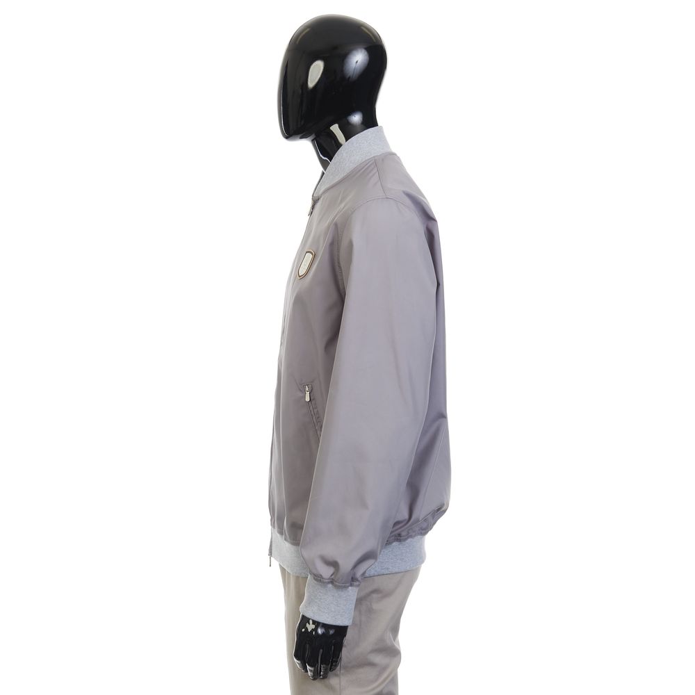 Brunello Cucinelli Gray Polyester Sweatshirt