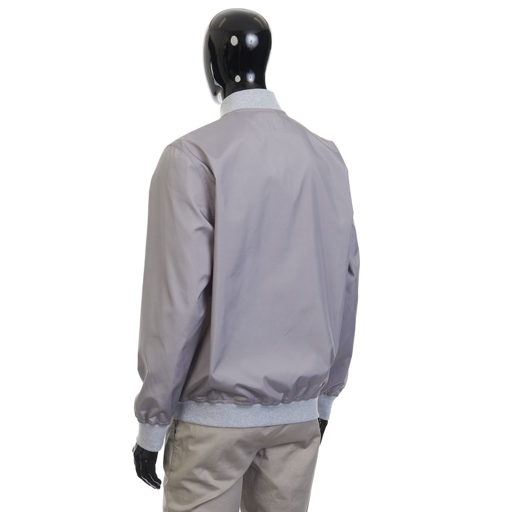 Brunello Cucinelli Gray Polyester Sweatshirt