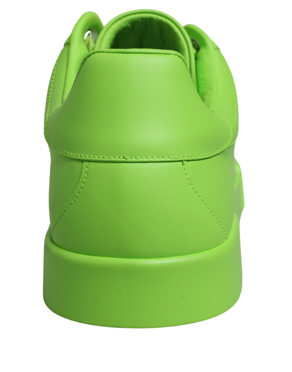 Dolce & Gabbana Men's Low Top Calf Leather & Rubber Sneakers - Green
