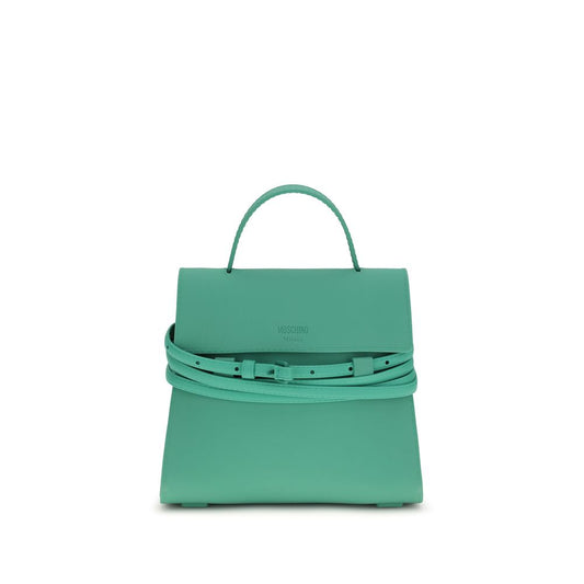 Small Handbag by Moschino for women in silicone bicolour presents a ornamental silhouette, showcasing a secure magnetic, ample , and versatile adjustable-strap & handle for a ornamental finish.