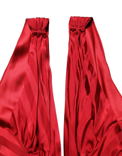 Dolce & Gabbana Women's Viscose Silk One-Piece - Red