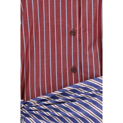 The Andamane Bordeaux Cotton Casual Dress