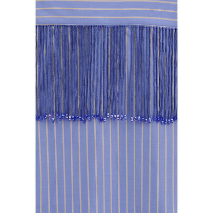The Andamane Blue Cotton Dress Shirt