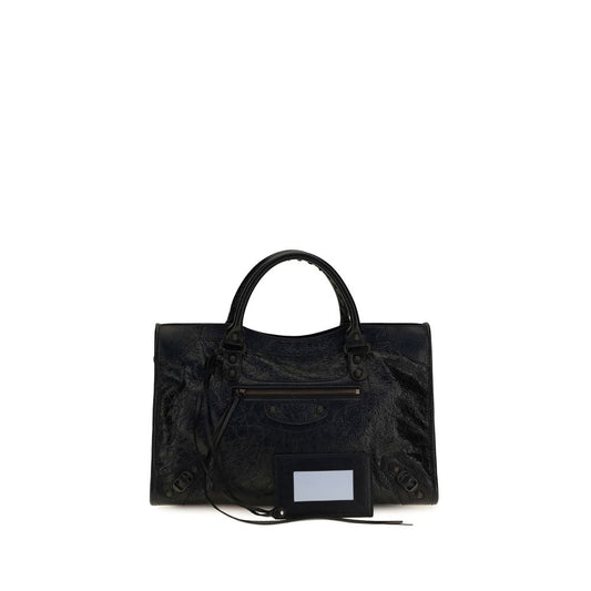 Medium Shoulder Bag by Balenciaga for women in leather black features a effortless chic silhouette with a secure zipper, ample , and versatile shoulder-strap, adjustable-strap & handle for a effortless chic finish.