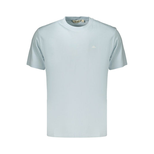 T-Shirt by Ellesse for men in cotton azzurro & signature showcases a unassuming silhouette, artfully detailed with a refined crew neckline and unassuming for a sophisticated, contemporary look.