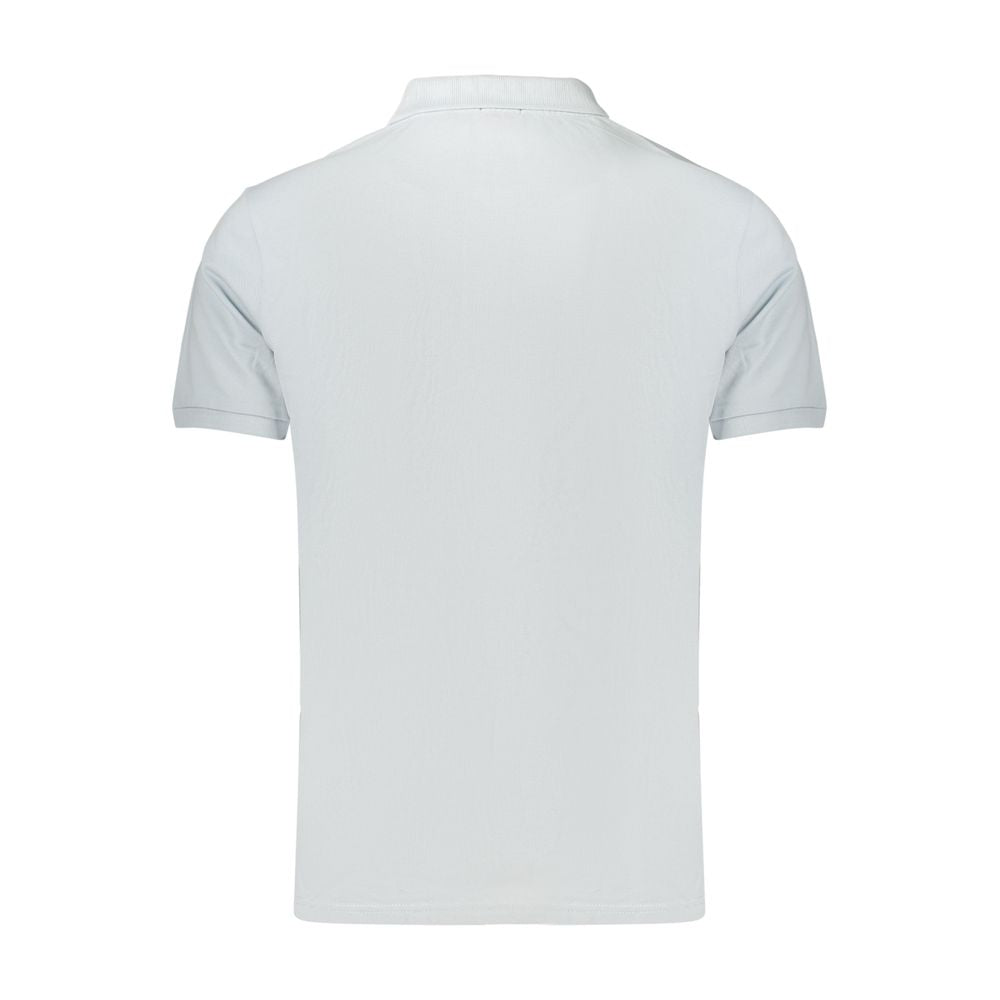 Rifle Azzurro Cotton Mens Polo