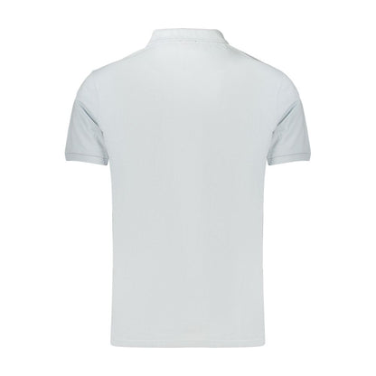 Rifle Azzurro Cotton Mens Polo