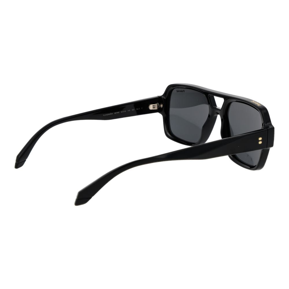 Polaroid Aviator Polarized Dark-Tint Polycarbonate Sunglasses - Black