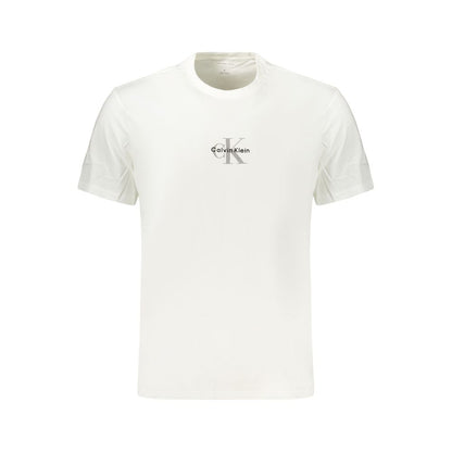 Calvin Klein Bianco Cotton Men's T-Shirt