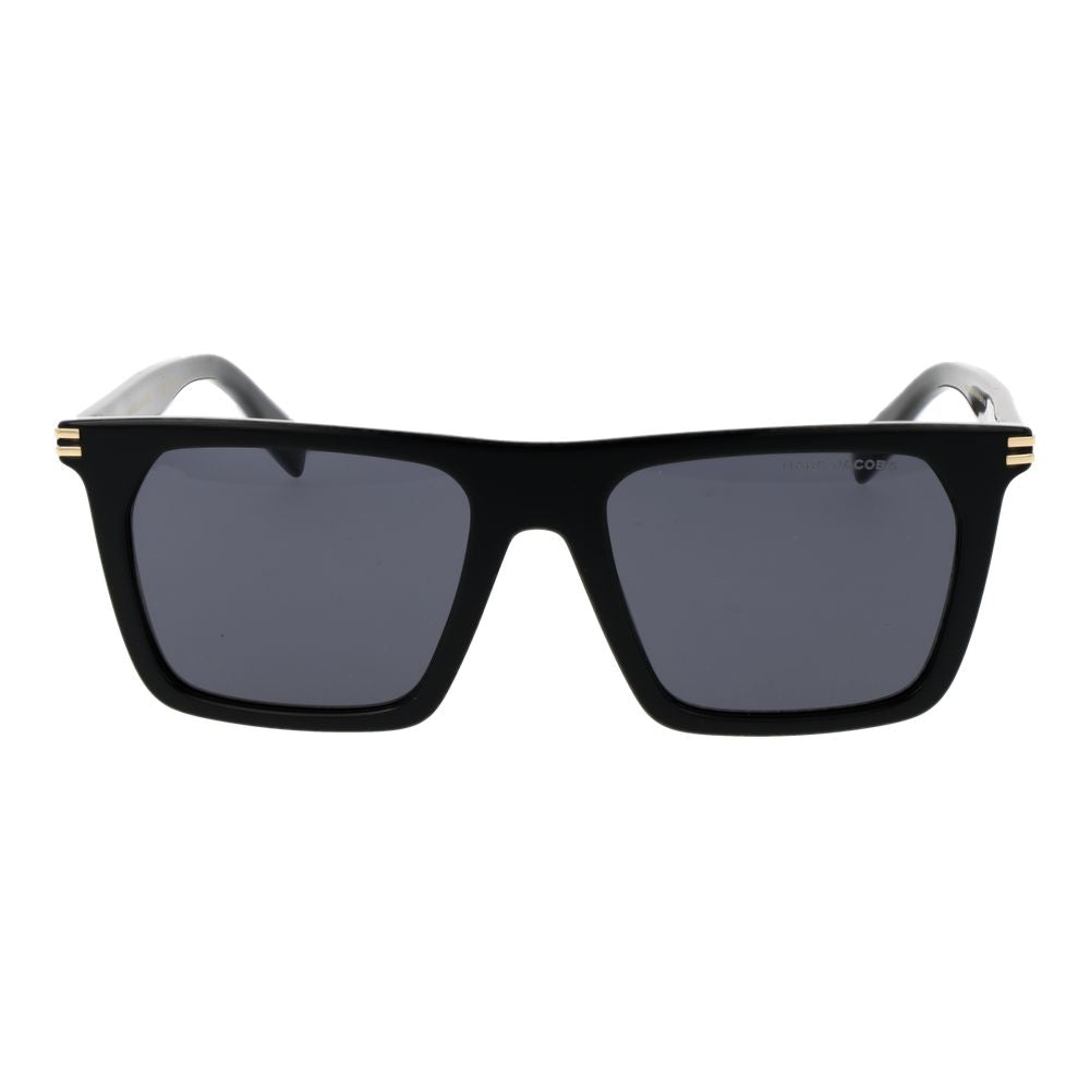 Marc Jacobs Rectangle Non-Polarized Dark-Tint Acetate Sunglasses - Black