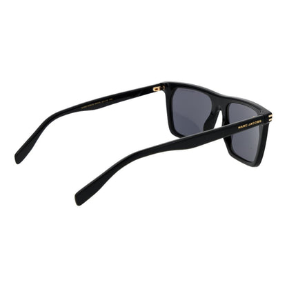 Marc Jacobs Rectangle Non-Polarized Dark-Tint Acetate Sunglasses - Black