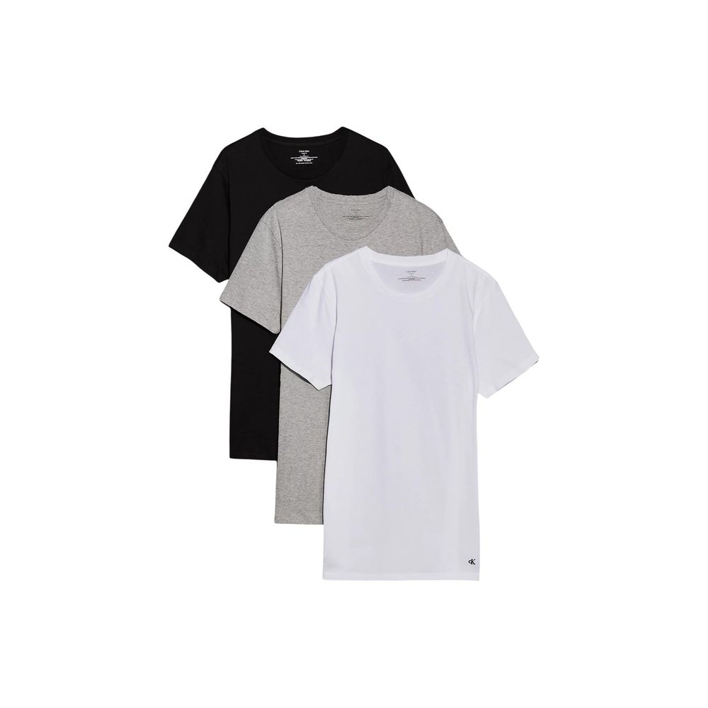 Tank Top by Calvin Klein Underwear for men in cotton gray showcases a meticulous silhouette, artfully finished with a meticulous crew neckline and sleeveless for a sophisticated, meticulous look.