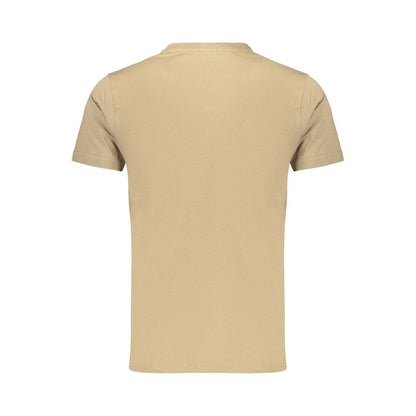 Rifle Brown Cotton T-Shirt