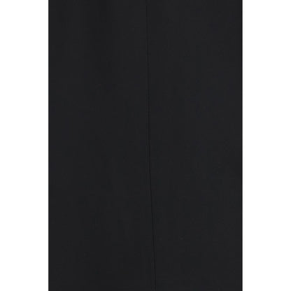 Calvin Klein Black Viscose Coat