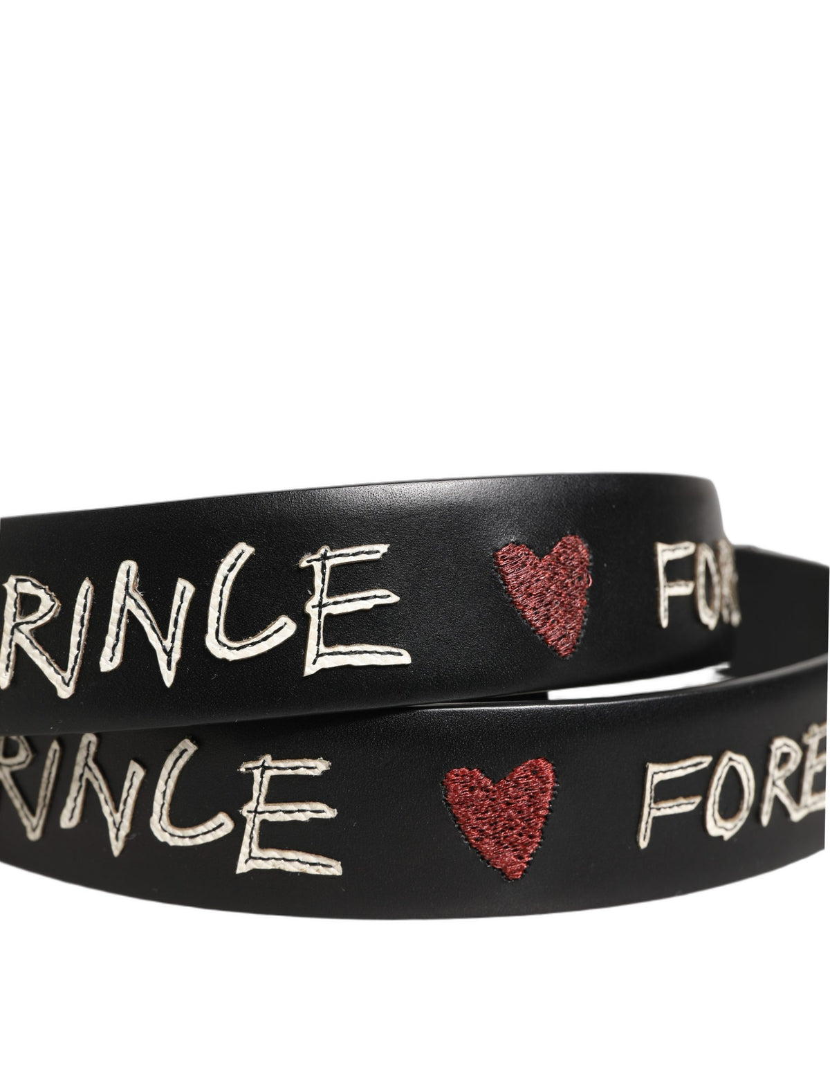 Dolce & Gabbana 9 To 5 Calf Leather Belt - Black