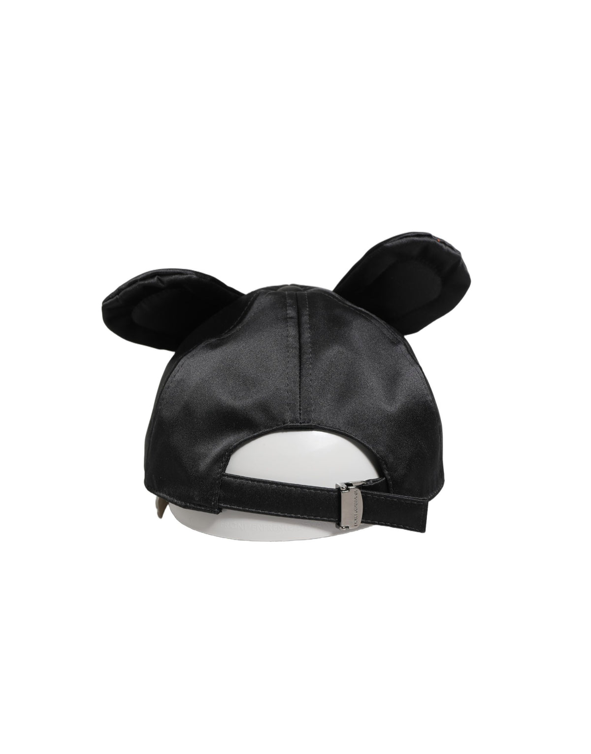 Dolce & Gabbana Polyester Velvet & Viscose Baseball Cap - Animal Black