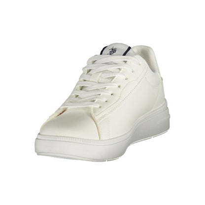 U.S. POLO ASSN. Bianco Polyurethane Women Sneaker