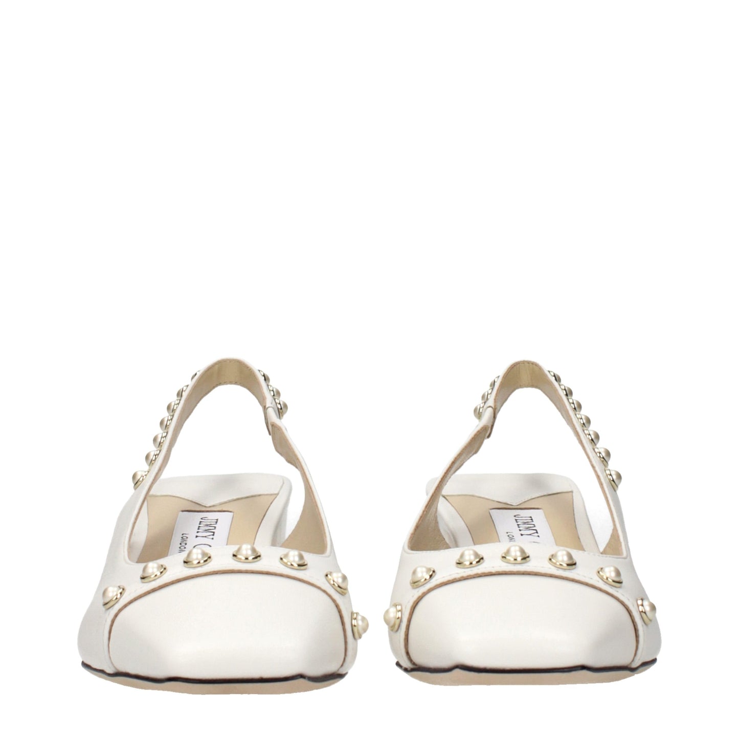 Jimmy Choo Blue Leather Flat Sandals