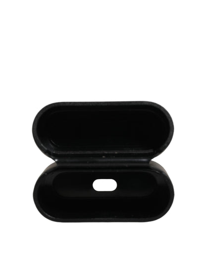 Dolce & Gabbana Polycarbonate PVC & Tin Earbuds Carrying Case - Black