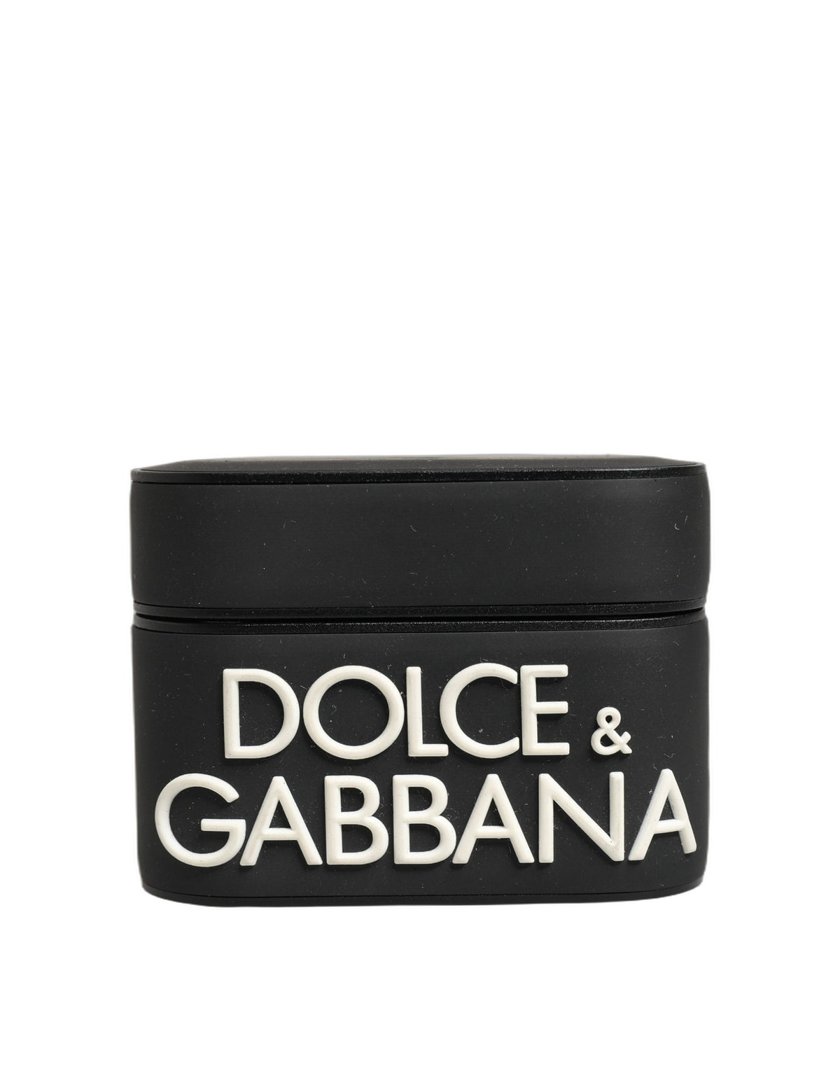 Dolce & Gabbana Polycarbonate PVC & Tin Earbuds Carrying Case - Black