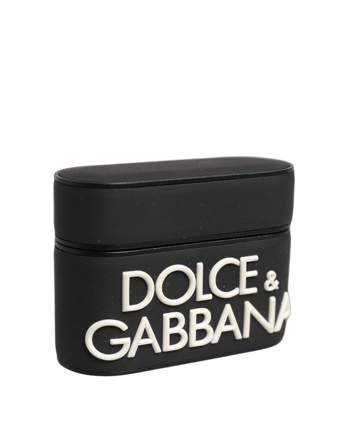 Dolce & Gabbana Polycarbonate PVC & Tin Earbuds Carrying Case - Black