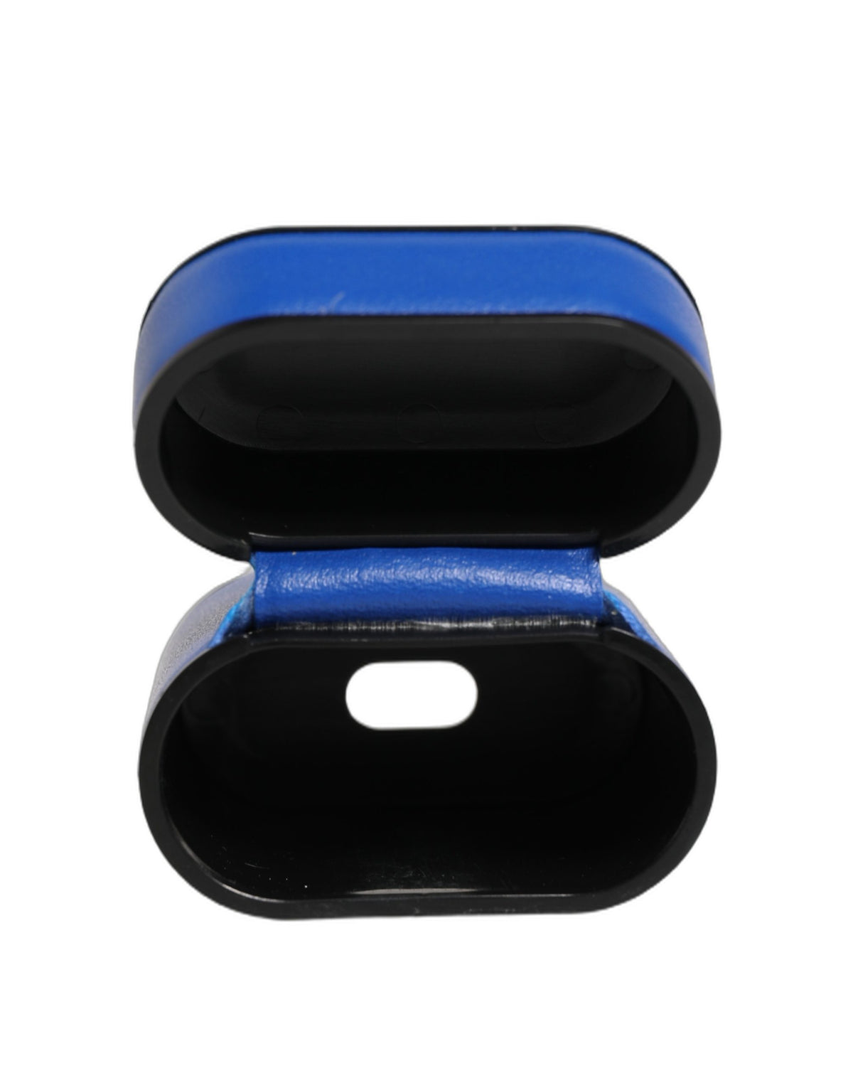 Dolce & Gabbana Polyurethane & Calf Leather Earbuds Carrying Case - Blue