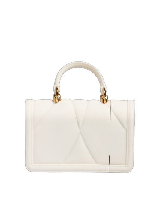 Earbuds Carrying Case by Dolce & Gabbana for women in stretch denim cotton white features a cosmopolitan silhouette, showcasing the sophisticated Devotion Heart Polyurethane & Silicone Earbuds Carrying Case design with a cosmopolitan finish.
