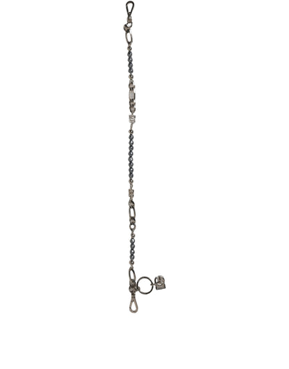 Dolce & Gabbana Aria Women's Silver Brass Necklace - Silver Signature