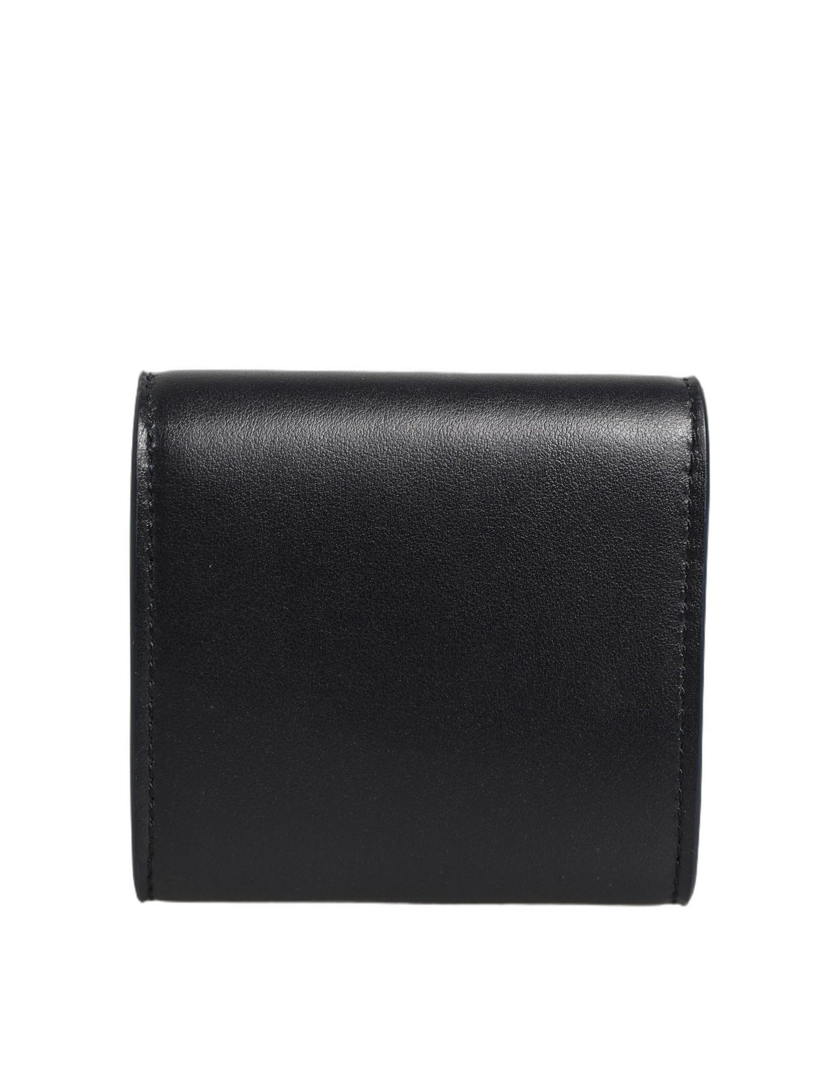 Dolce & Gabbana Calfskin Leather Card Case - Black Print