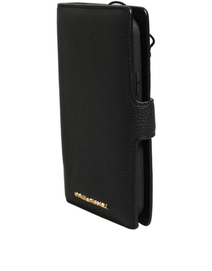 Dolce & Gabbana Calf Leather Card Case - Black