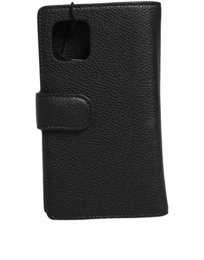 Dolce & Gabbana Calf Leather Card Case - Black