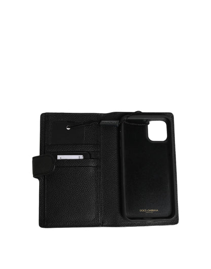Dolce & Gabbana Calf Leather Card Case - Black