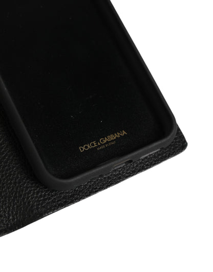 Dolce & Gabbana Calf Leather Card Case - Black