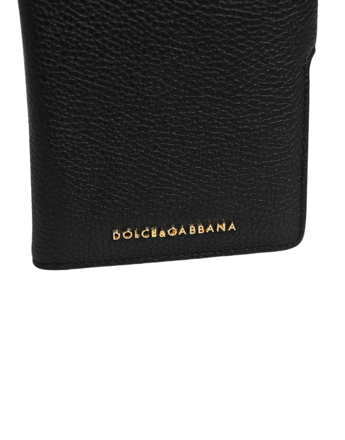Dolce & Gabbana Calf Leather Card Case - Black