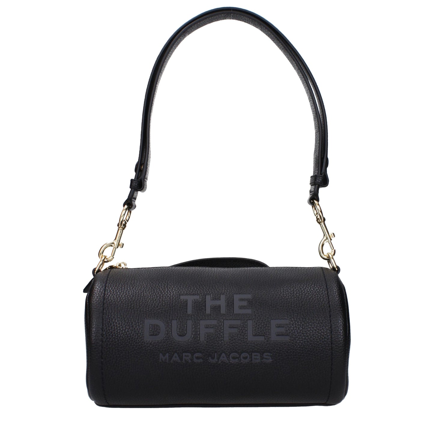 Handbag by Marc Jacobs for women in leather black features an refined silhouette, showcasing a secure , ample , and versatile adjustable-strap for a sophisticated refined aesthetic.